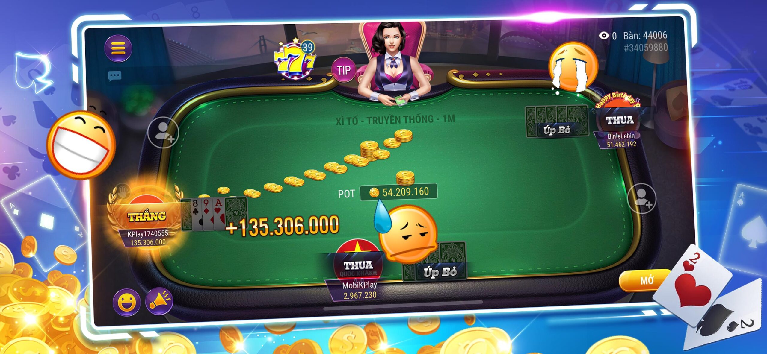 So sánh xì tố offline và xì tố online