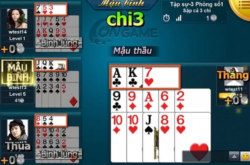 Luật chơi Mậu Binh Kubet